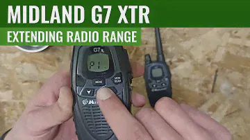Midland G7 XTR: Disassembly and power modifications for extra range [jumpers cut]