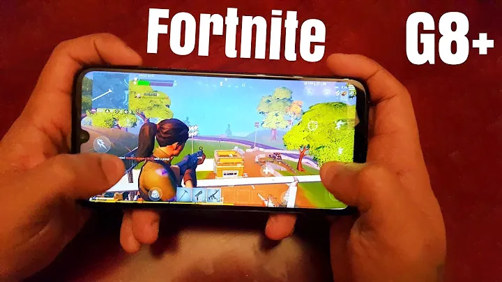 Moto G8 Plus Fortnite Gameplay